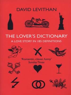 cover image of The Lover's Dictionary